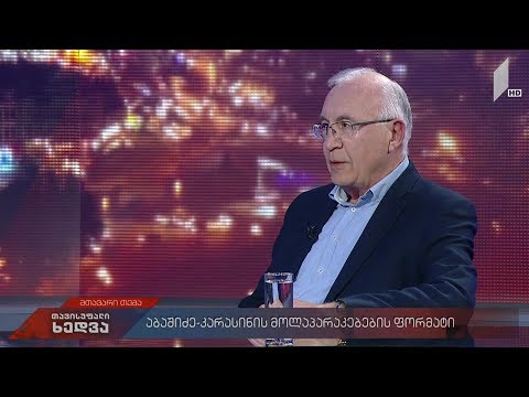 #თავისუფალიხედვა აბაშიძე-კარასინის შეხვედრა პრაღაში  - ზურაბ აბაშიძე მთავარი თემის შესახებ #LIVE