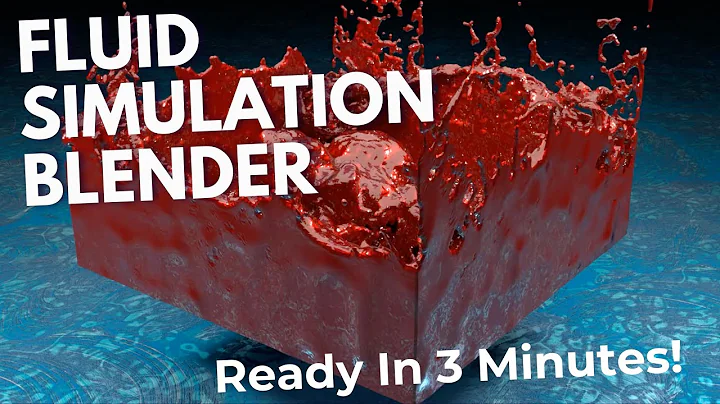 Master Blender Fluid Simulation: Create Realistic Water in 3 Minutes!