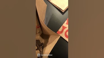 Paper Bag Wallet Craft from Trader Joe’s Bags