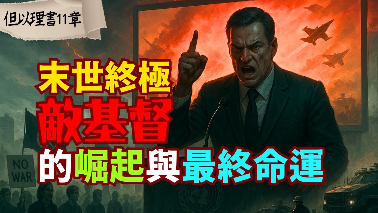 【但以理末日預言】末世敵基督將如何掌權？聖經早已預言他的所作所為與最終結局！｜The Book of Daniel｜但以理書11章 (3)