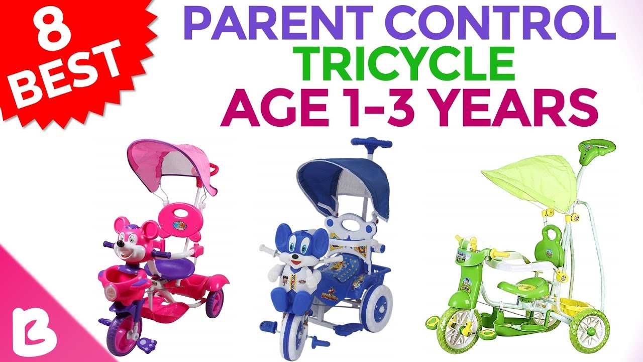 tricycle with parental control