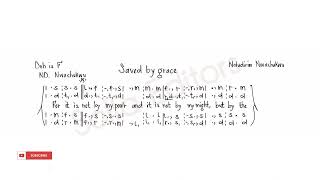 Saved by Grace || By Ndudirim Nwachukwu || Voiced by Babcock University NAAS Choir of 2015.