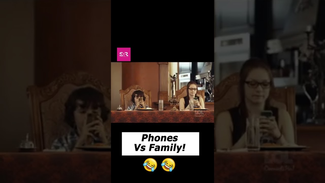 Phone Vs Family 📱 👍 