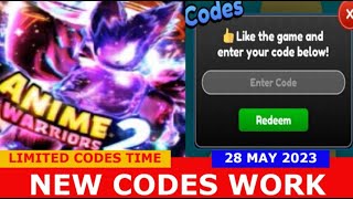 Anime Warriors Codes For April 2023