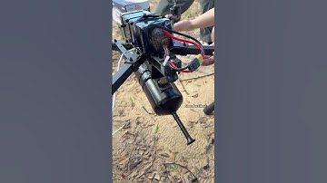 The optical fiber drone reel has zero latency and high security#optical #fpv #uav