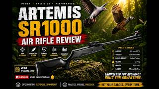 🎯 Artemis SR1000 Air Rifle Review | Powerful, Accurate & Worth It