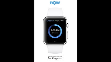 BOOKING.COM LAUNCHES TRAVEL APP FOR APPLE WATCH