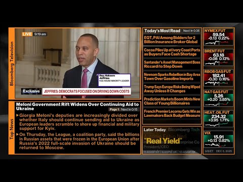 Leader Jeffries on Bloomberg Open Interest