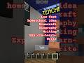 Low Cost Homeschooling Writing Idea With Minecraft Education