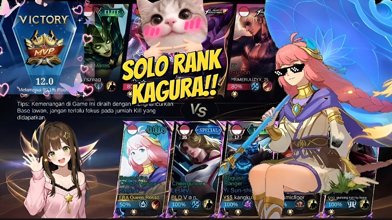 Solo Rank Kagura || Full Build Kagura 