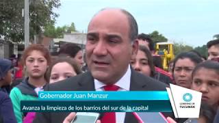 Avanza la limpieza de los barrios del sur de la capital - Tucumán Gobierno