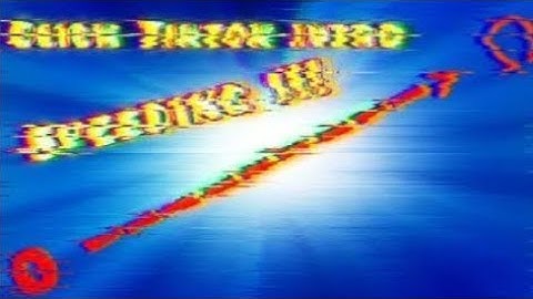 Click Tiktok Intro Speeding up 0 to absolute infinity [4/16]