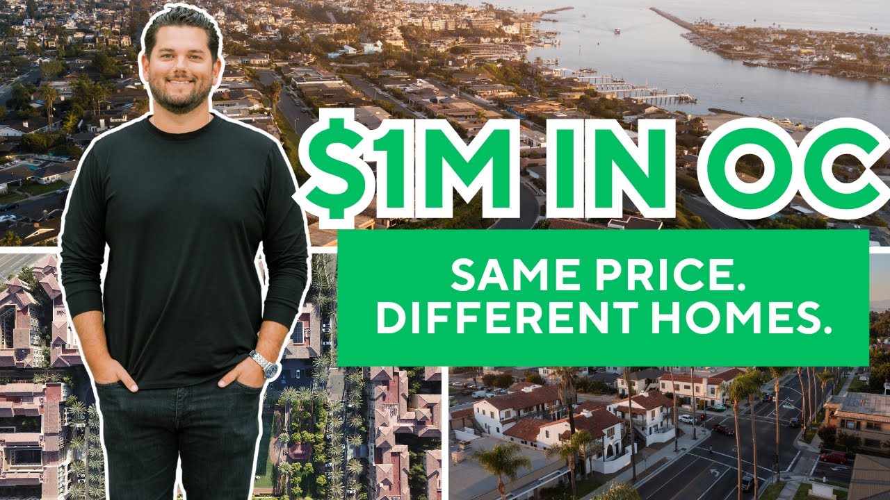 What $1 Million REALLY Gets You in Orange County (2025 Update)!