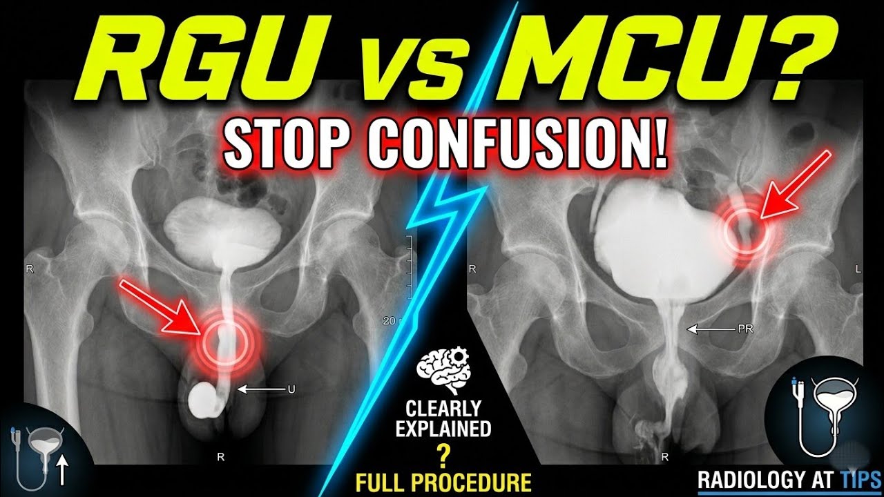 RGU and MCU Procedure: Step-by-Step Guide for Radiology Students - YouTube