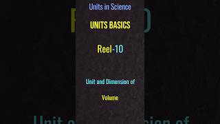 Why Volume Is Measured in Meter³ | Derived Quantity Explained