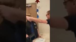 Angry man slaps Burger King employee #shorts