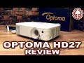 Optoma HD27 UNBOX & DEMO Full HD DLP Home Theater Projector