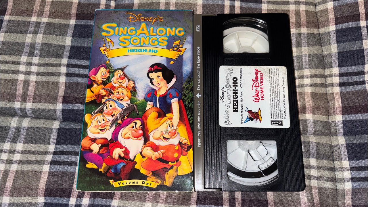 Closing To Disney's Sing Along Songs: Heigh-Ho 1990 Canadian VHS - YouTube