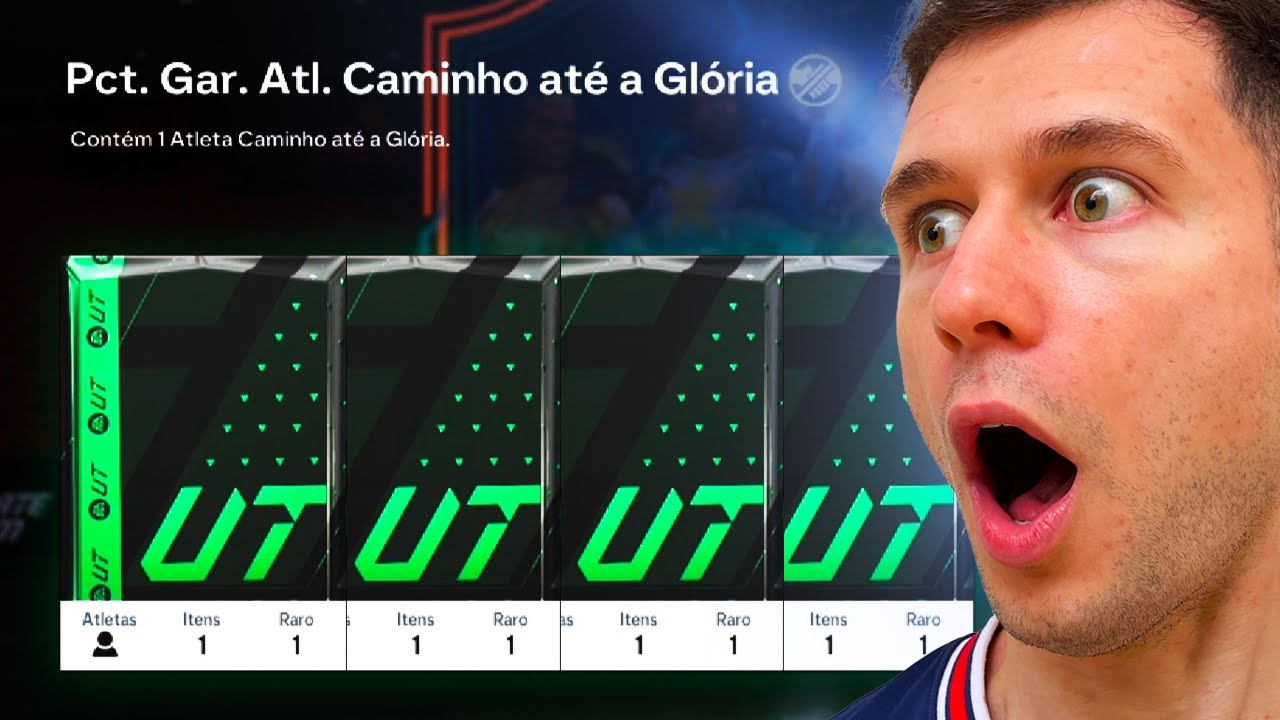 VÁRIOS PACKS ATLETA CAMINHO ATÉ A GLÓRIA, VALE A PENA? EA FC 24 ULTIMATE TEAM
