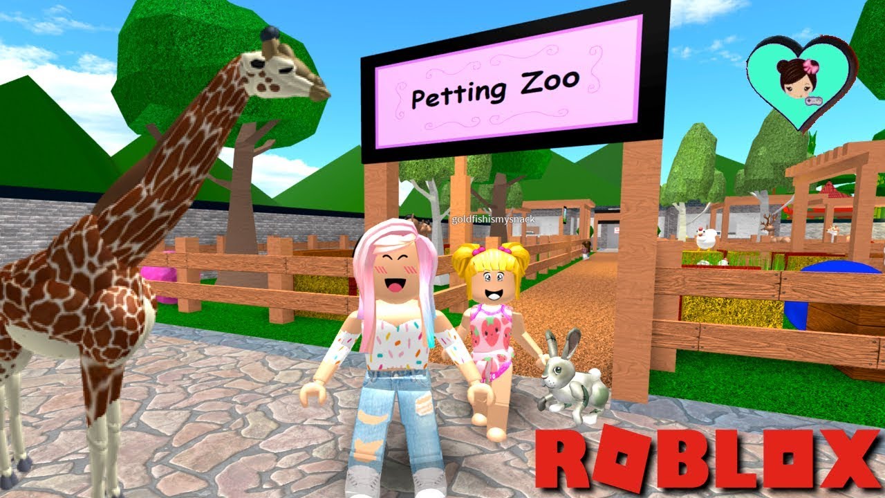 Llevo A Mi Bebe De Paseo Al Zoologico En Roblox Titi Juegos Youtube