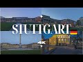 Germany Walking Tour 2024 Stuttgart Walking Tour - City Center [4K HDR]