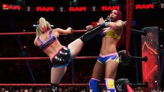 WWE 2K20 Alexa Bliss Vs Sasha Banks RAW