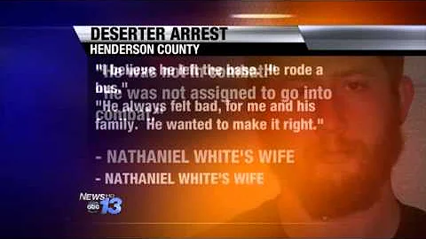 Soldier Charged with Felony Military Desertion