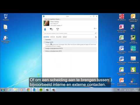 Kentalis Instructie Lync: Contactpersonen