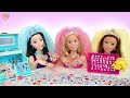 Giant Barbie Styling Head dolls Princess Makeover! raksasa boneka Barbie putri  Gigante Princesa