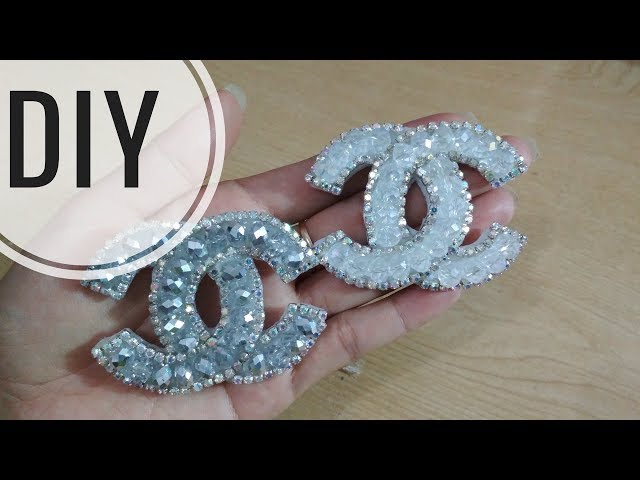 DIY || Cara mudah membuat bros channel | Tutorial Broch Channel Cristal | Tutorial Channel