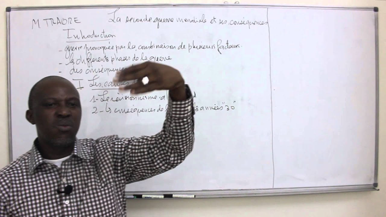 Cours - Terminale - Histoire : La 2ieme Guerre Mondiale et ses conséquences