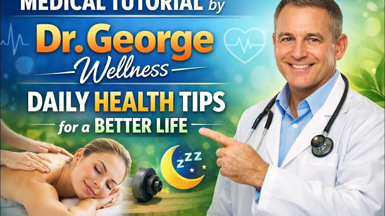 Tutorial Health Medical Tutorial by Dr George Wellness | Daily Health Tips for a Better ...