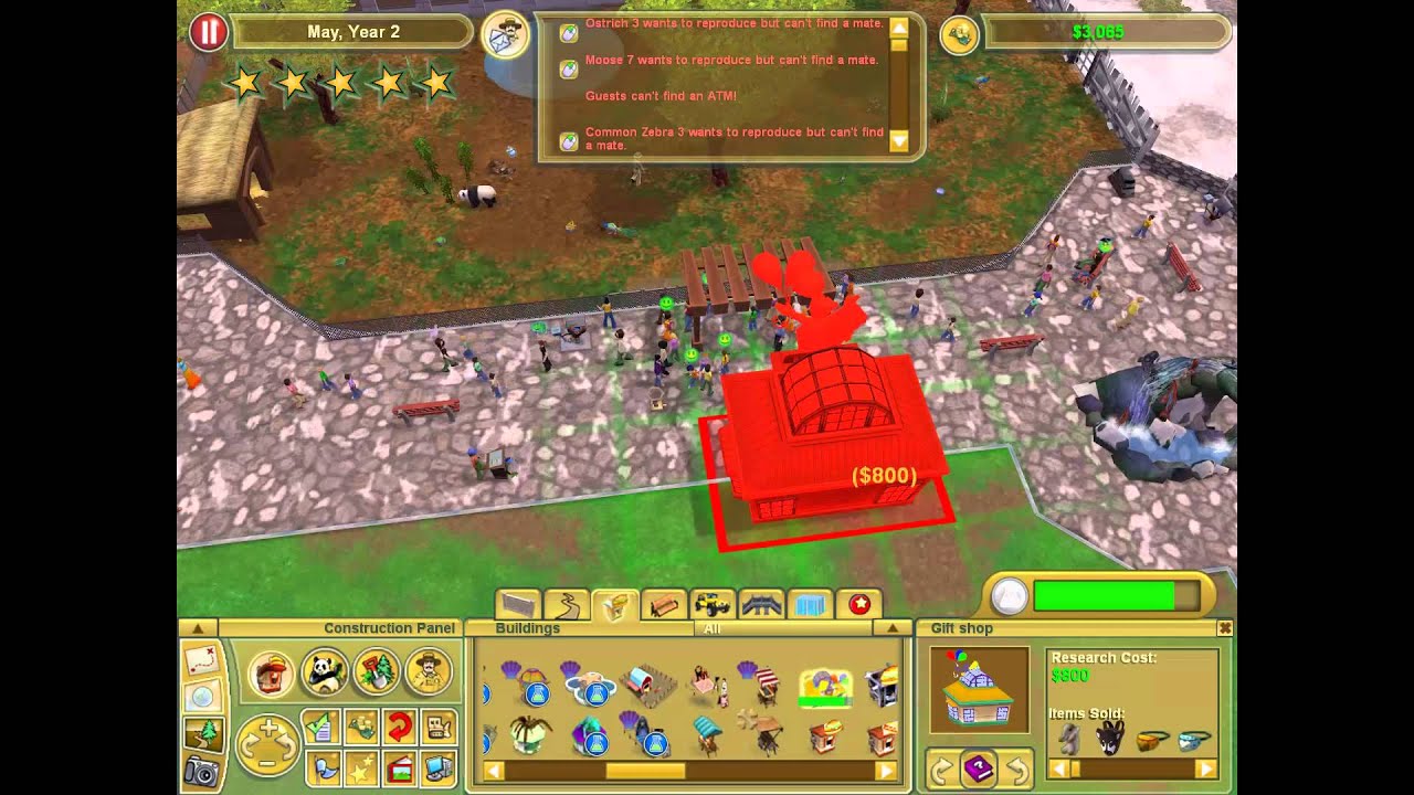 Zoo Tycoon 2 - The Mysterious Panda Walkthrough Part 2 | Non
