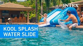 Tobogán hinchable para piscina Kool Splash| INTEX