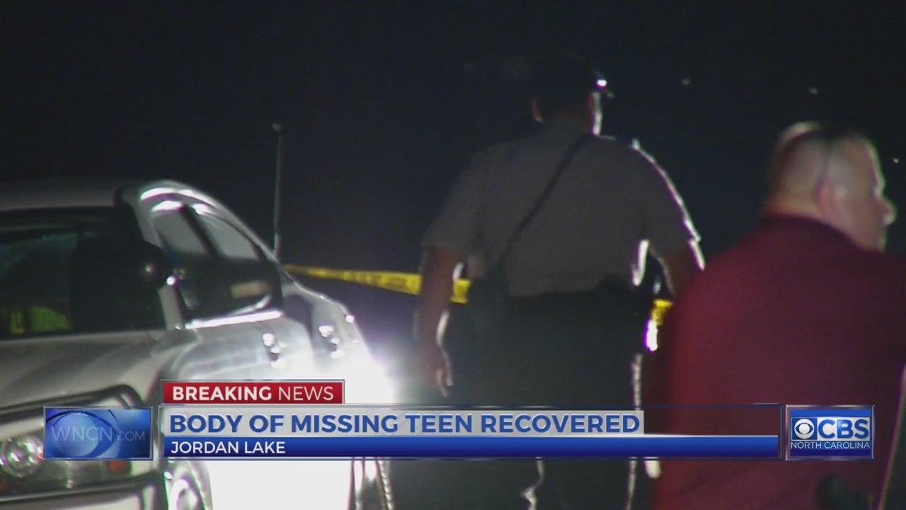 Missing teen found dead in Jordan Lake - YouTube