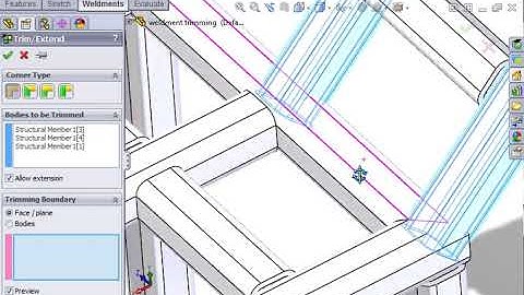 01 Weldments   05 Trim and Extend Part B