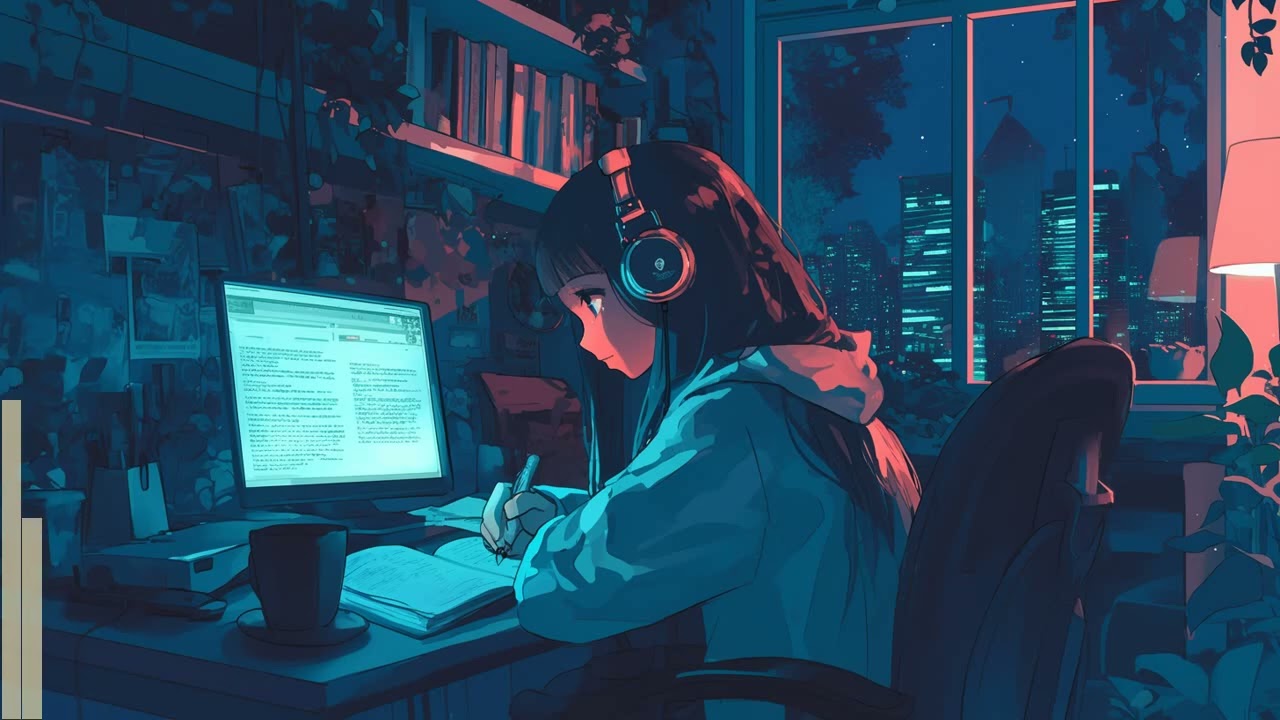 【Study Music × Calm Lo-fi】Eagle under the Constellations【Soft Ambient Beats】