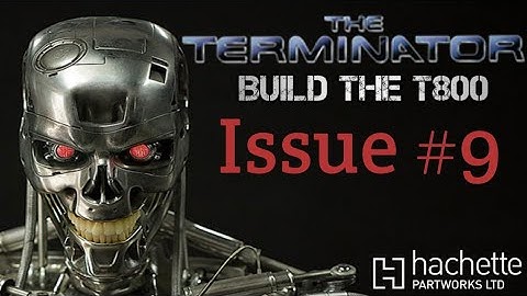 Build the terminator - issue 9 - side of the Endoskeleton head