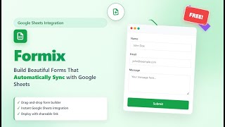 Formix - form builder - no coding required!