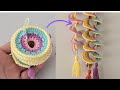 Kolay Tığ İşi Rüzgar Döndürücüsü | Easy Crochet Wind Spinner DIY