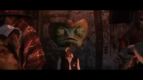 Rango (2011) Rattlesnake Jake Arrives