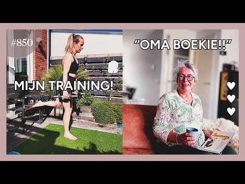 Complete workout in the garden! & Cozy evening with my mom ✨- Vlog #850 //OPTIMAVITA