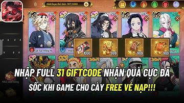 Hơi Thở Mặt Trời X7 GAME #1 - NHẬP FULL 31 GIFTCODE && GAME CÀY FREE VÉ NẠP CỰC ĐÃ!!!
