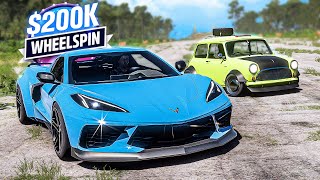 $200,000 Budget Build WHEELSPINS in Forza Horizon 5!