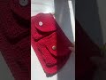 Qual botão eu uso nessa bolsa? Deixem nos comentários#fyp #foryou #croche #bolsadecroche #feitoamao