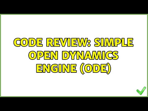 Code Review: Simple Open Dynamics Engine (ODE)