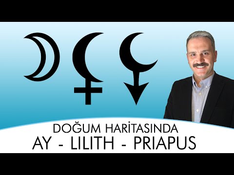 Doğum Haritasında Ay, Lilith (Kara Ay) ve Priapus İlişkisi
