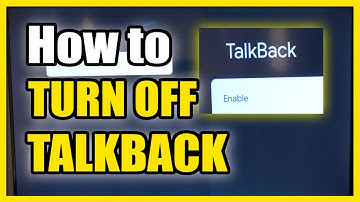 How to Turn Off Talkback or Screen Reader on Chromecast with Google TV (Fast Tutorial)