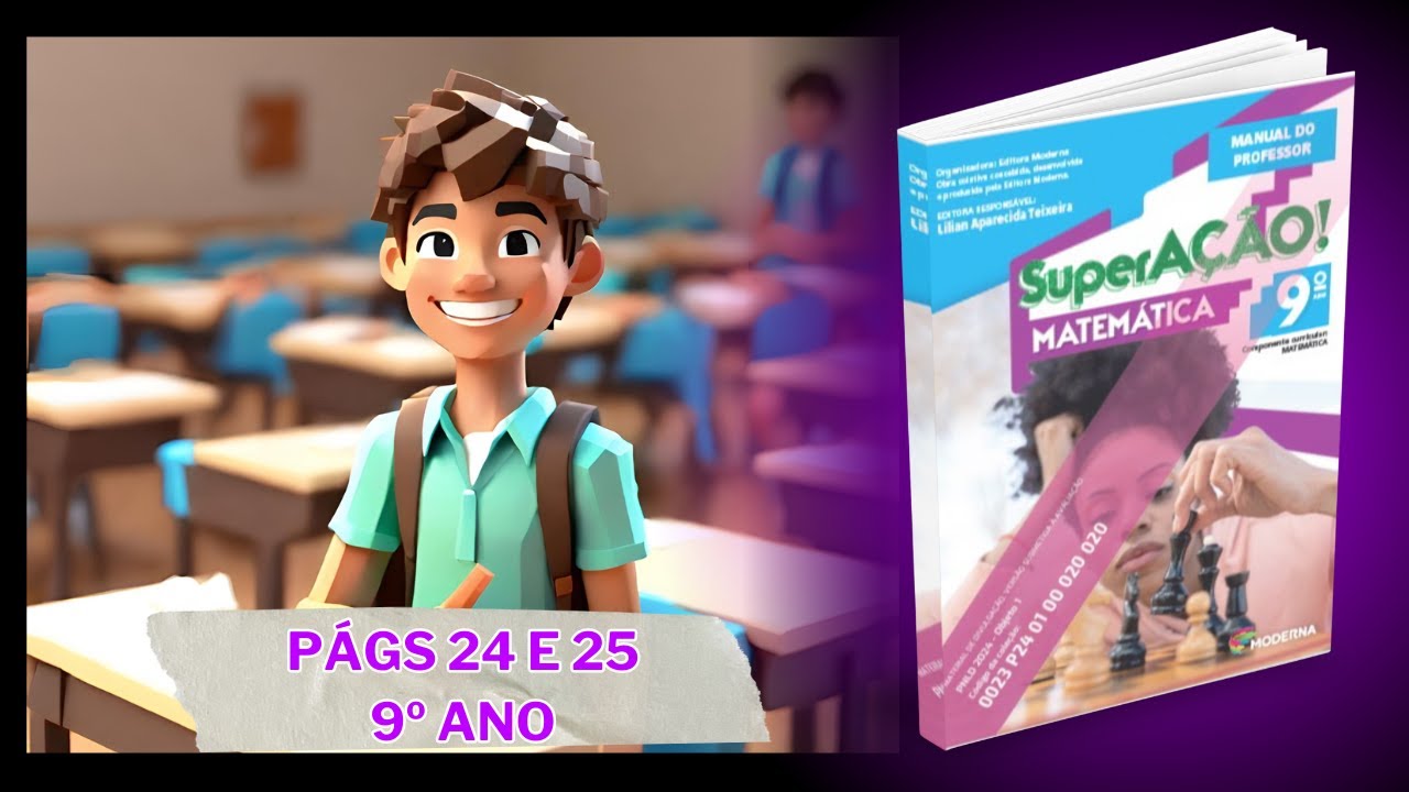 Livro SuperAção - Matemática - Págs 24 e 25 - 9º Ano - YouTube