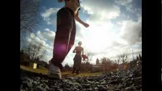 winter parkour 2012